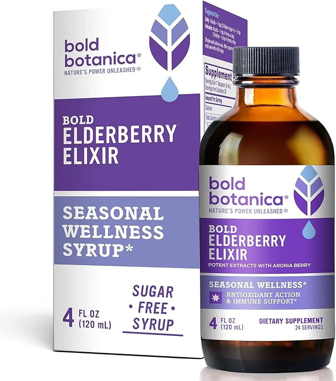 Elderberry Elixir – 65x Concentrated Extract 4 Fl.