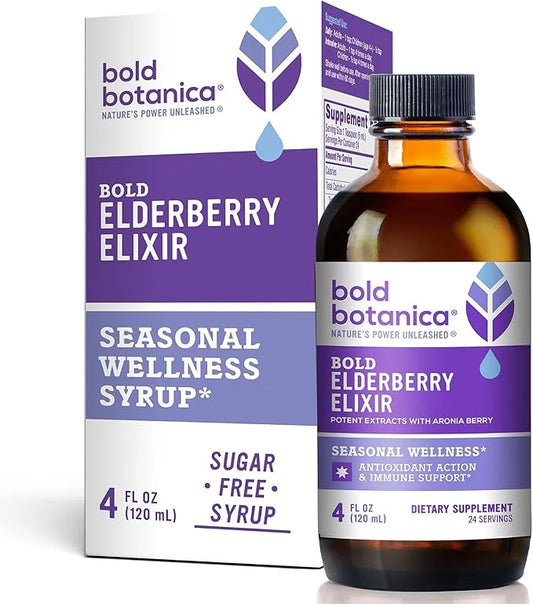 Elderberry Elixir – 65x Concentrated Extract 4 Fl.