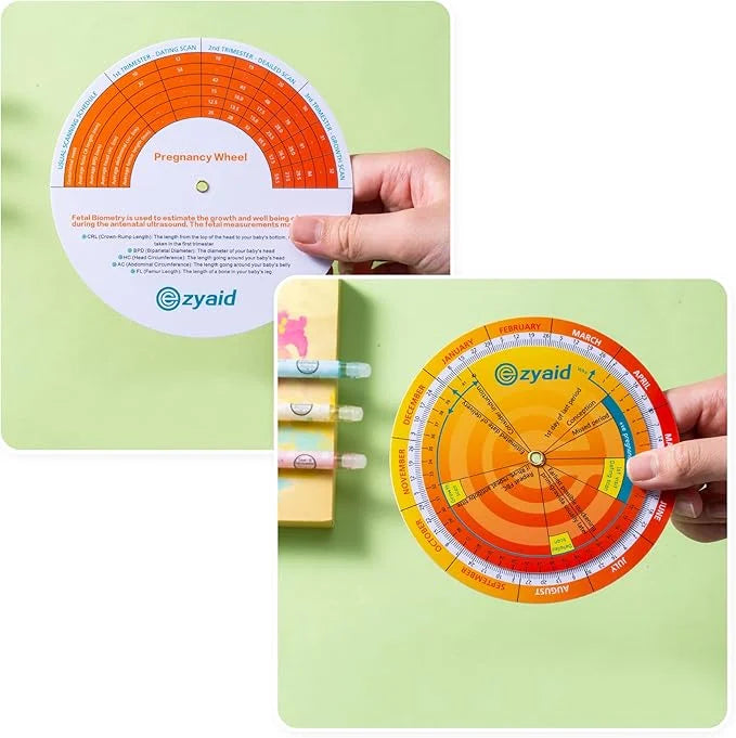 Pregnancy Wheel (Pack of 6), Due