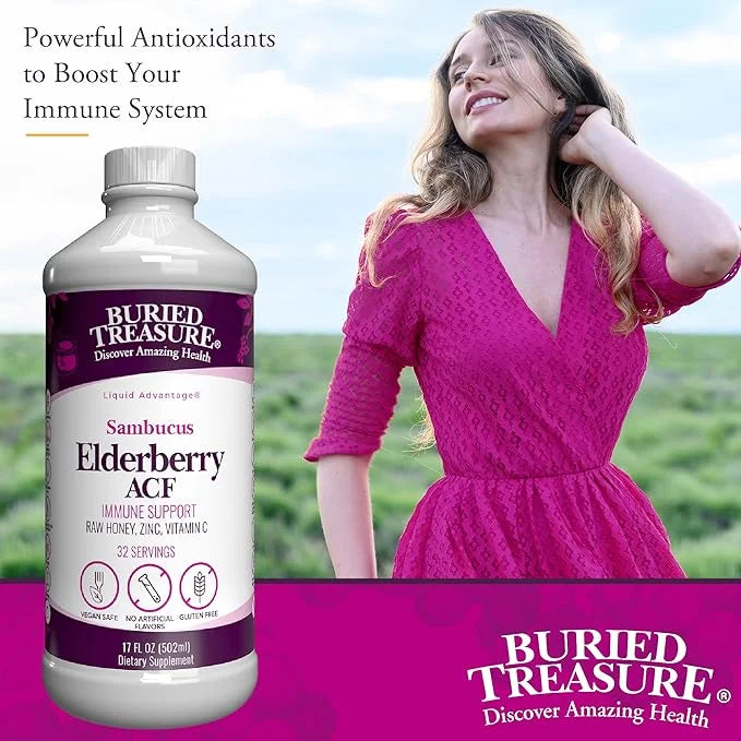 Buried Treasure Elderberry ACF with 4,000 16 oz