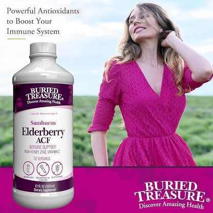 Buried Treasure Elderberry ACF with 4,000 16 oz