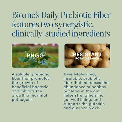 Daily Prebiotic Fiber Travel Packs 20 Servings - Fiber Supplement Powder for Digestive Health & Gut Health - Fiber Powder ...