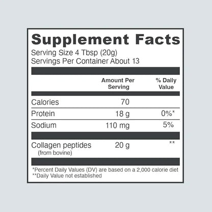 Vital Proteins Collagen Peptides Powder, Promotes 9.33 OZ