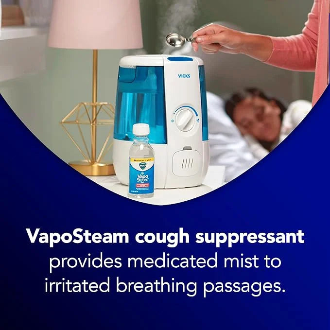 Vicks VapoSteam Medicated Liquid with Camphor, 8 Oz 2)