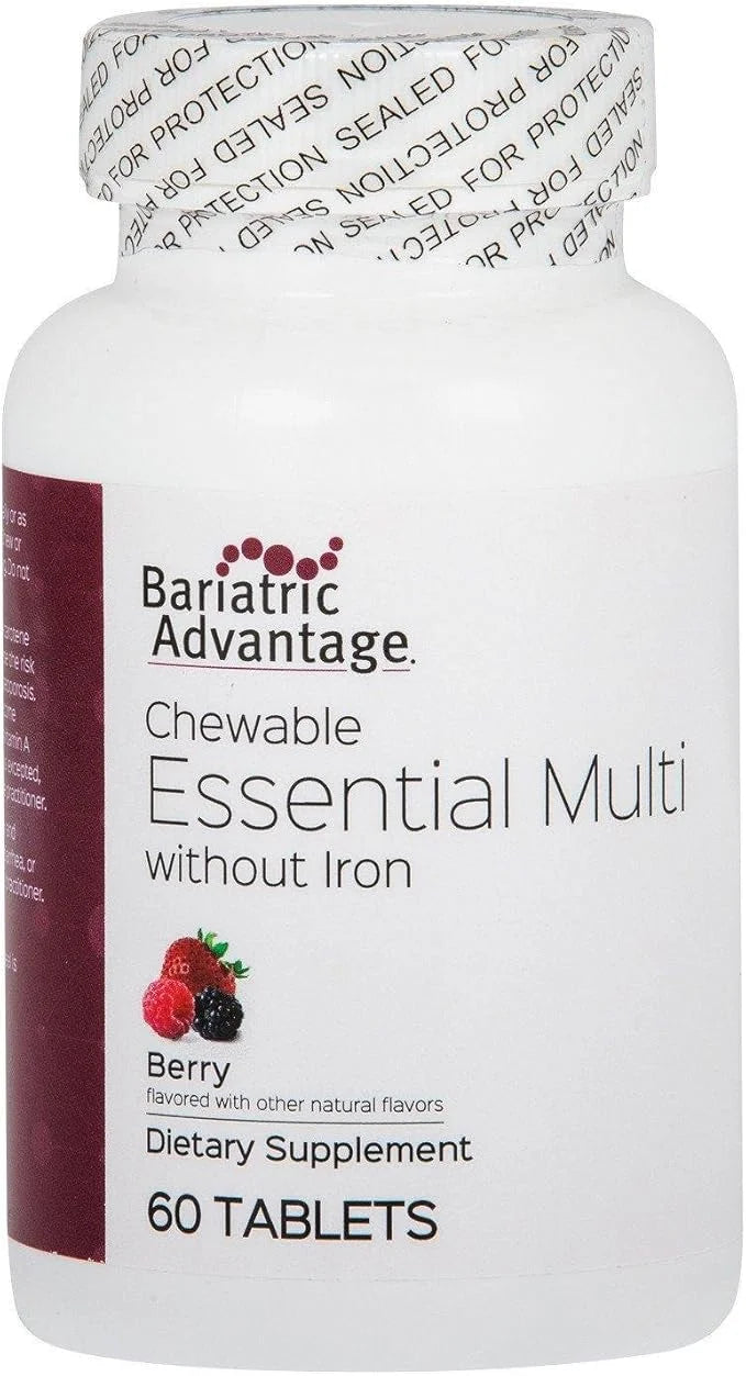 Bariatric Advantage Essential Multivitamin without Iron 200 DV 60 Count