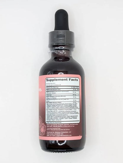 Clean Nutraceuticals VBiotic Vaginal Probiotic for Women Liquid Drops | Cranberry Uva Ursi Horsetail D-Mannose Prebiotics ...