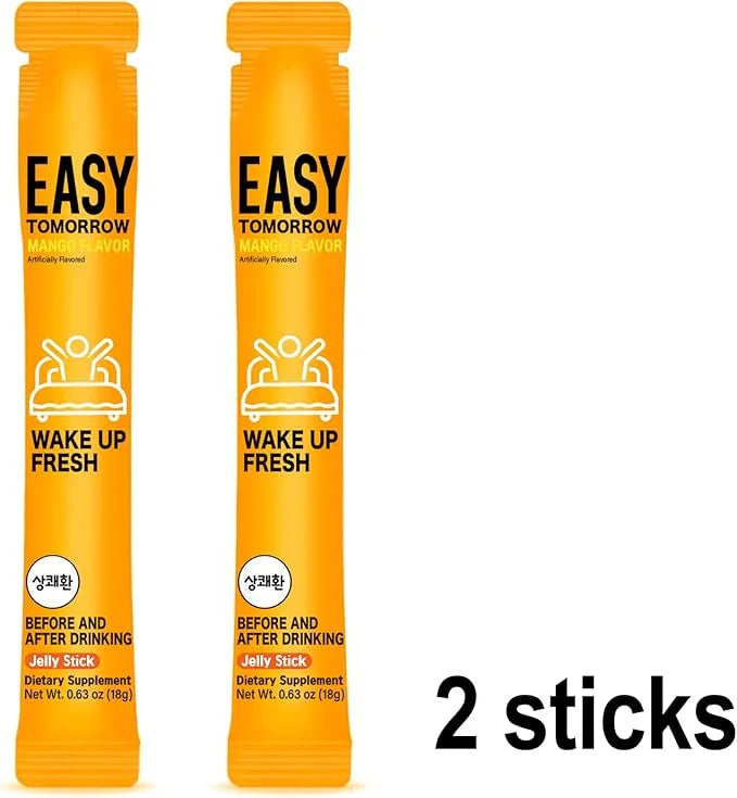 Easy Tomorrow Jelly Stick for Better Morning Rescue from Night Out, Party & Increasing Energy for Extra Endurance While Wo...
