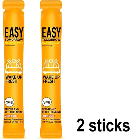 Easy Tomorrow Jelly Stick for Better Morning Rescue from Night Out, Party & Increasing Energy for Extra Endurance While Wo...