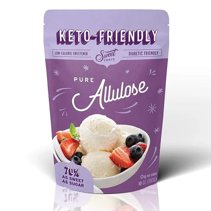 Sweet Logic Keto Baking Mix - Pure Allulose - Gluten-Free - Dairy Free - Diabetic-Friendly All Natural - Allulose - Stevia...