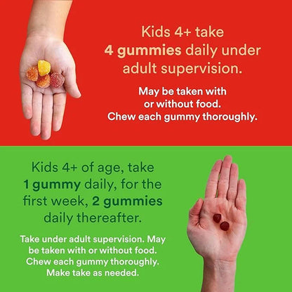 SmartyPants Kids Multivitamin + Fiber & 3 Fish (120 Count) (60 Count)
