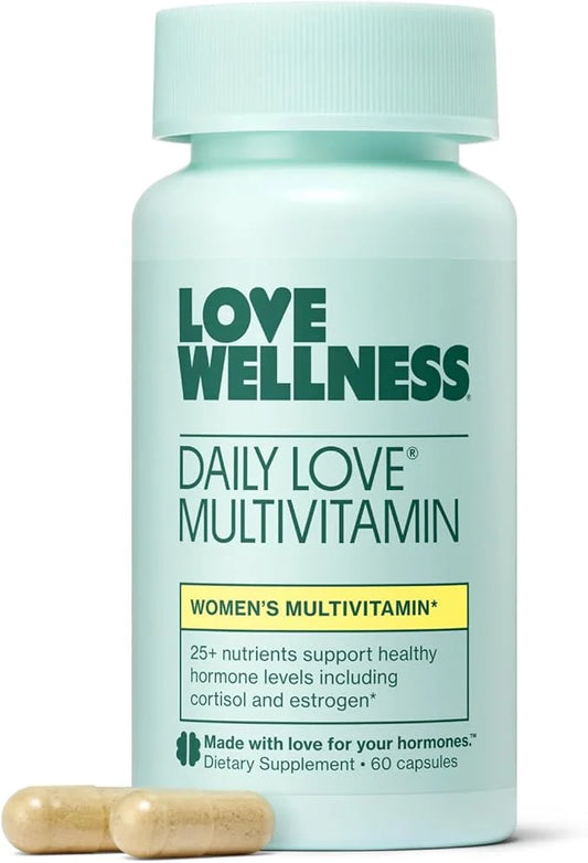 Love Wellness Daily Love Multivitamin for Women | Supports Energy, Cortisol, Immune Health, Stress Relief, & PMS | Complet...