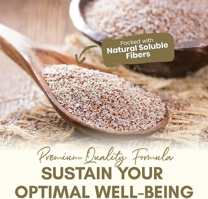 Psyllium Husk Capsules, All-Natural Fiber Supplement,