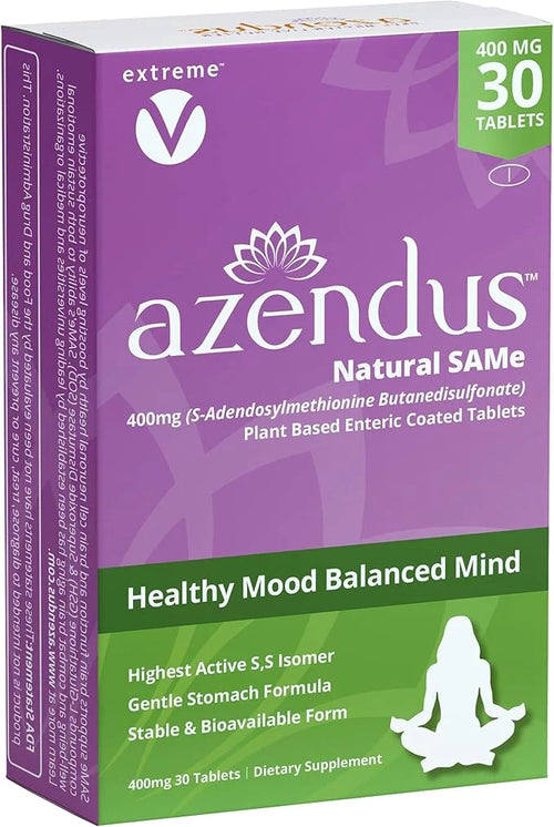 Azendus SAM-e Mood Support 400mg, 30