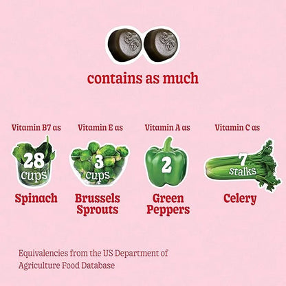 8Greens Skin Gummies with Collagen & Biotin 50 Vegan