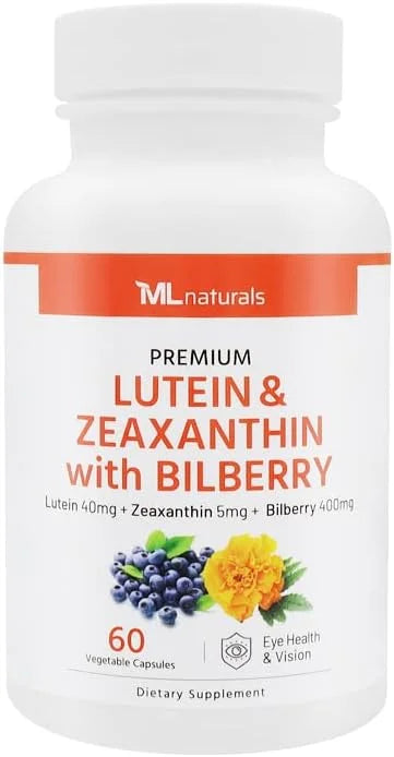 Premium Lutein & Zeaxanthin with Bilberry 60 Vegetable (2 Month