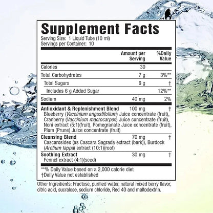 Applied Nutrition 5-Day Liquid Cleanse & Flush,10-Twist Tubes Box 3.3D fl oz Each (Pack of 2) - Product Image