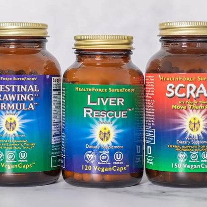 HEALTHFORCE SUPERFOODS Liver Rescue 360 Capsules