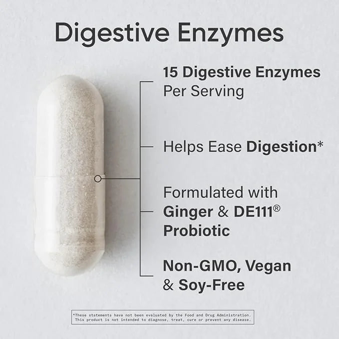 Sports Research Digestive Enzymes with Probiotics (90 Veggie