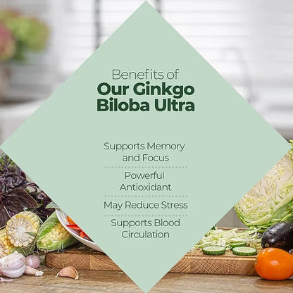 Ginkgo Biloba and Ginseng Brain Dietary