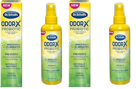 Dr. Scholl's Probiotic Foot Spray 4oz 4 Ounce 2)