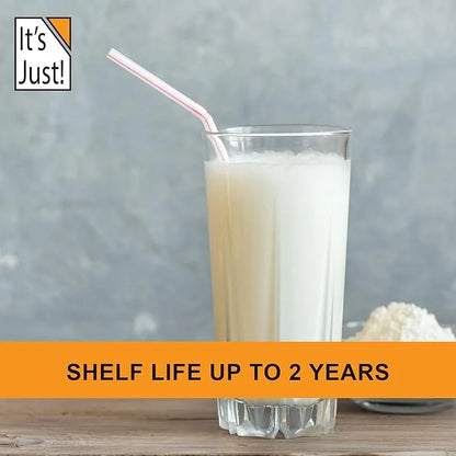 It's Just - Powdered Non-Fat (Skim) Milk, rBST/rBGH Hormone Free, Shelf Stable, Just Add Water, Makes Over 1.5 Gallon Milk...