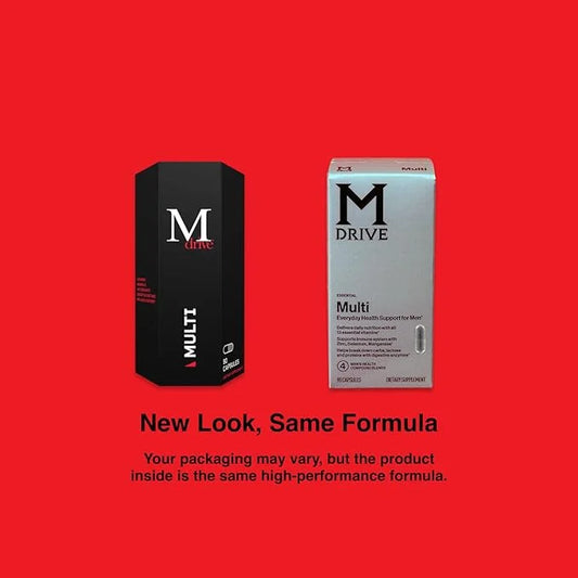 Mdrive Multivitamin for Men, Daily Multivitamin CoQ10 for K2, 90 90 Capsules
