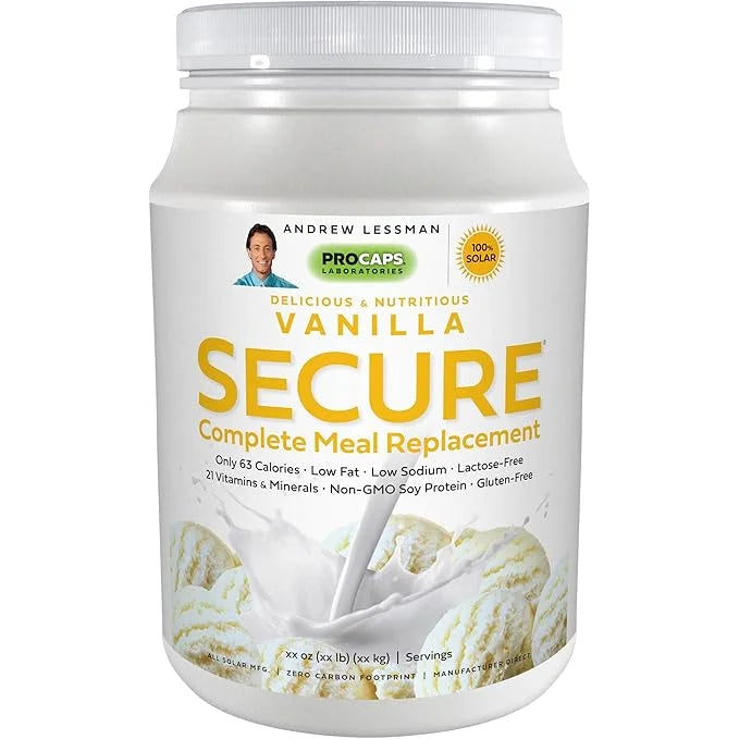 Andrew Lessman Secure Soy Complete Meal 60 Servings 63 Calories, 7 Grams