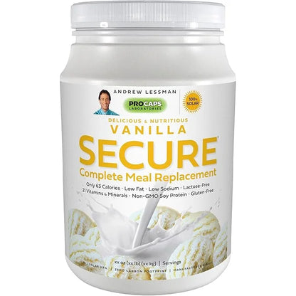 Andrew Lessman Secure Soy Complete Meal 60 Servings 63 Calories, 7 Grams