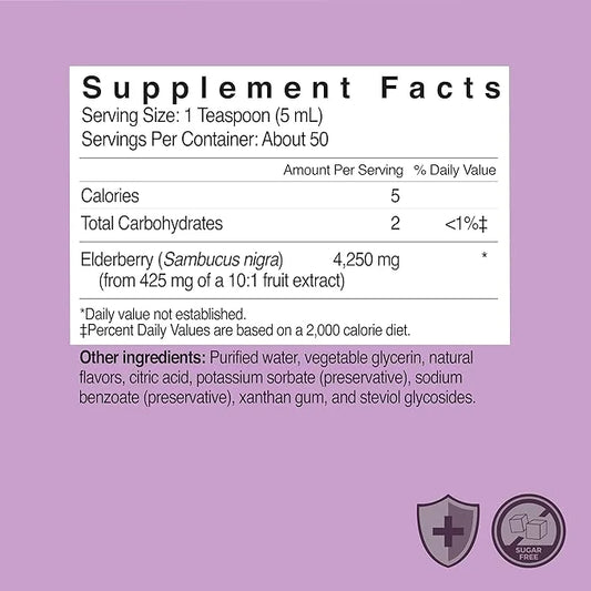 Country Farms Elderberry Liquid, Supports A 8 Fl