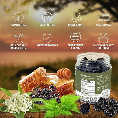 Allergy Defense Gummies – Delicious, Gluten-Free, 7oz