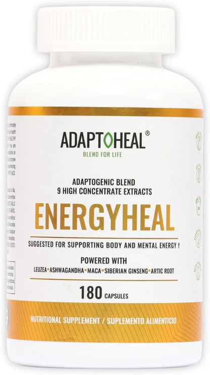 Energy Supplement Caffeine Free (180 Capsules)
