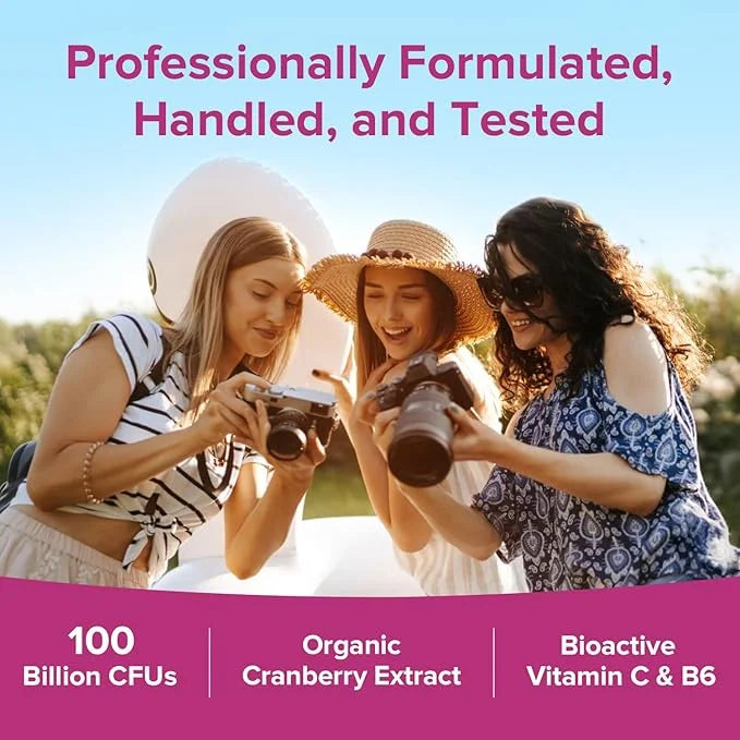 NewRhythm Probiotics for Women, P-5-P, Vitamin 100 Billion 18 Strains, 60 Capsules,