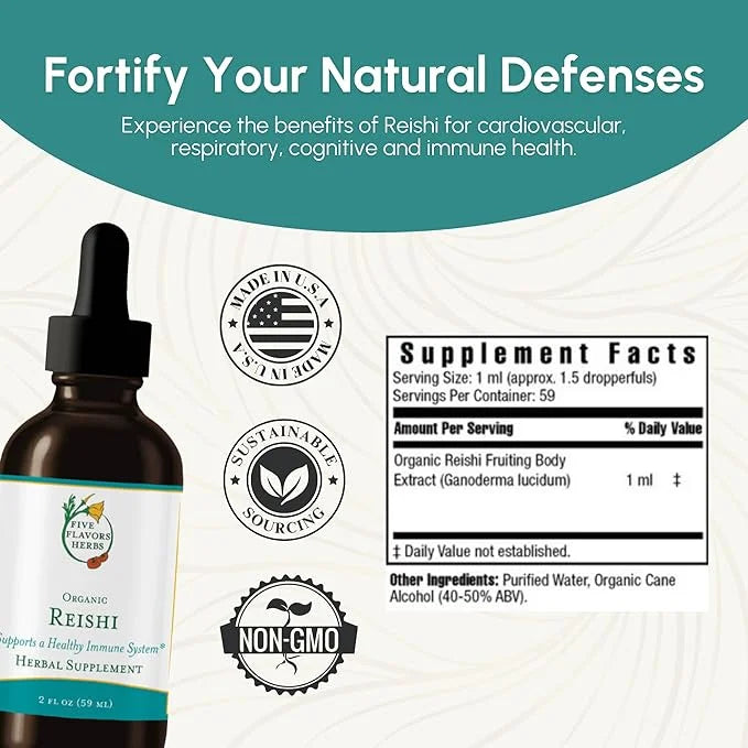 Reishi Tincture - Nervous & Immune 2 Fl