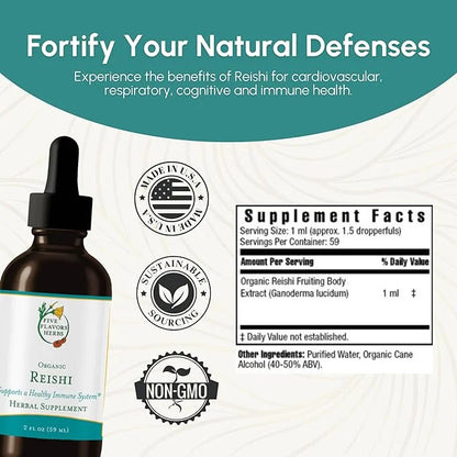 Reishi Tincture - Nervous & Immune 2 Fl