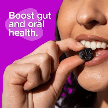 gumi Nutrition Coconut Activated Charcoal Gummies - Charcoal Supplements for Detox, Oral Health & Gut Health - 200mg Gummy...