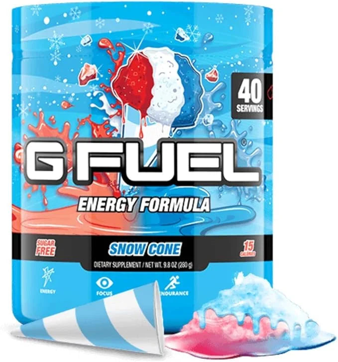 G Fuel Watermelon Energy Powder, Sugar Free, Clean Caffeine Focus Supplement, Water Mix, Focus Amino, Vitamin + Antioxidan...