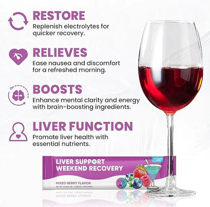Venture Pal Liver Cleanse Detox & Repair, Liver Support with Milk Thistle + Ginger & Turmeric + L-Theanine + 5 Vitamins & ...
