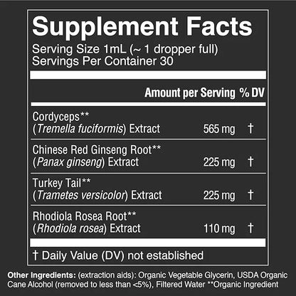 Energy Elixir | Organic Cordyceps and