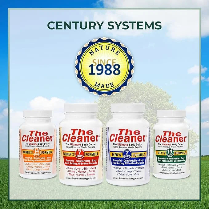 Century Systems The Cleaner Detox, Powerful 14-Day Complete 104 Vegetarian