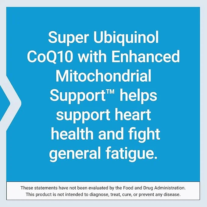Life Extension Super Ubiquinol CoQ10 50 mg, 100 softgels