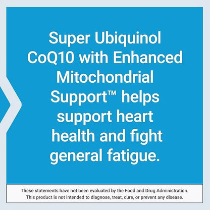 Life Extension Super Ubiquinol CoQ10 50 mg, 100 softgels