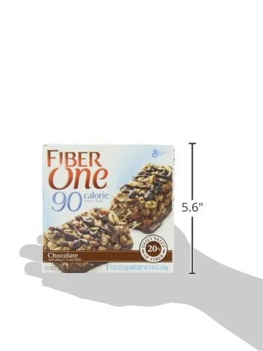 Fiber One 70 Calorie Chocolate Bars, 5 Bars (Pack of 6) - Product Image