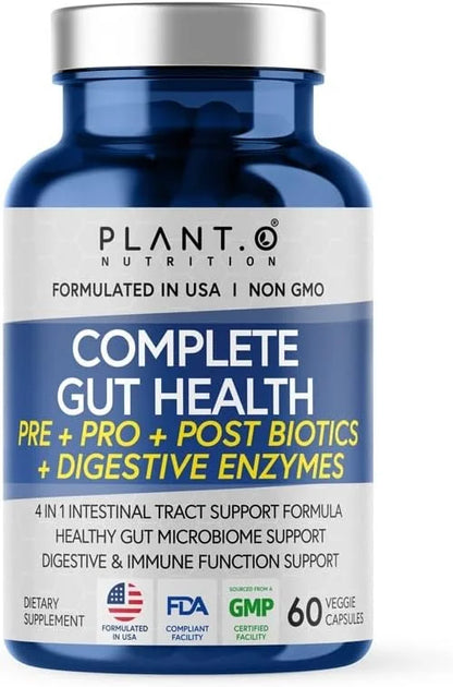 4-in-1 Prebiotic Probiotic & Postbiotic 60 Capsules