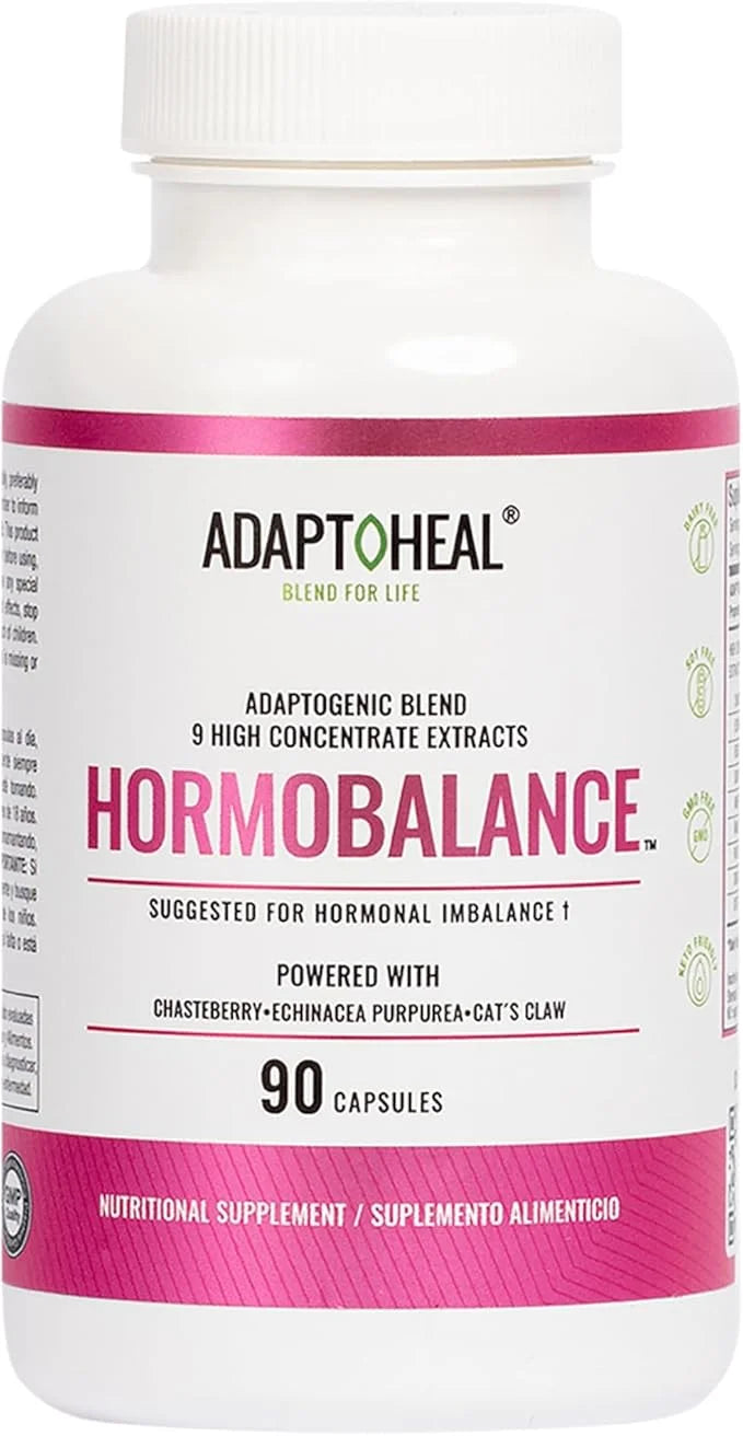 Hormone Balance for Women - Adaptogens Supplement - Vitex, Ginseng and Cat’s Claw – Vegan, Gluten and Dairy Free (90 Capsu...