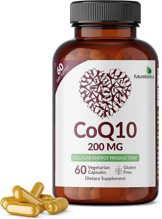 Futurebiotics CoQ10 200 MG Cellular Energy 60 Vegetarian
