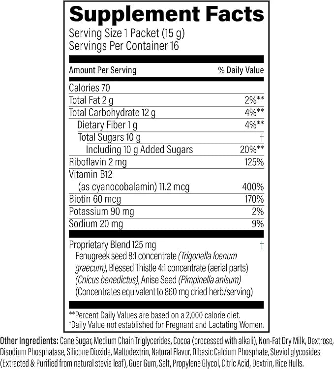 UpSpring Milkflow Energy Breastfeeding Supplement Drink 16 Drink