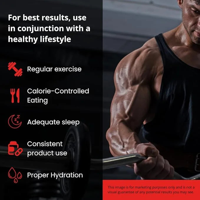 UNALTERED Muscle Builder for Men - Supports Muscle Growth, Size, Strength - Natural Muscle Building Supplement & Energy Bo...