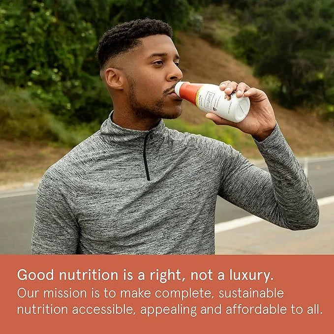 Soylent Complete Nutrition Gluten-Free Vegan Protein Meal Replacement Shake, Cafe Chai, 14 Oz, 12 Pack - Product Image