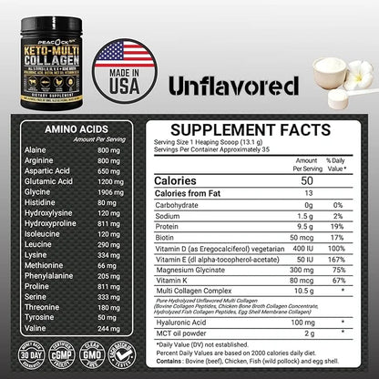 Keto Multi Collagen 5 Types 32.4 oz 2))
