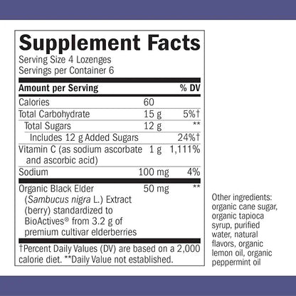 Nature’s Way Sambucus Elderberry Lozenges, 1000 24 Count